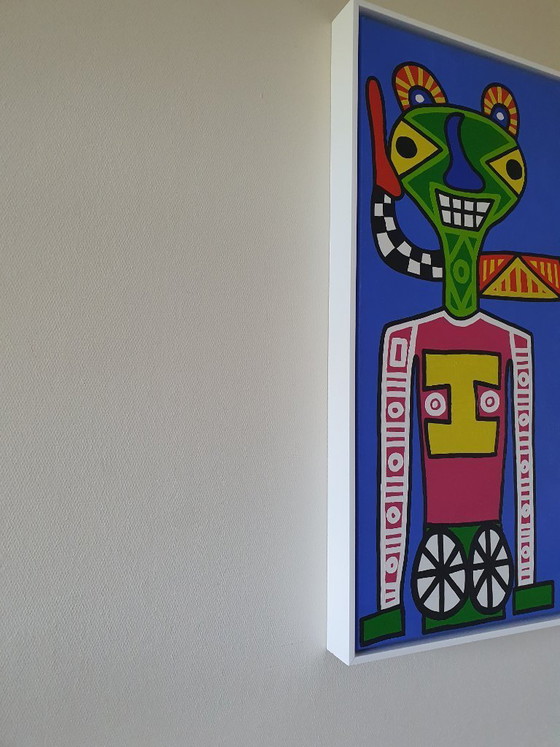 Image 1 of Schilderij van Ton Pret prachtige kleuren