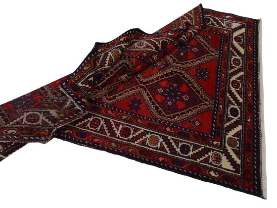 Image 1 of Halb-antiker Afshar – 265 x 165 cm – handgeknüpfter Perserteppich