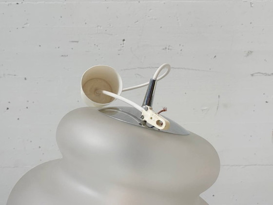 Image 1 of Suspension Peill & Putzzler AH 43 en cristal satiné, années 1970