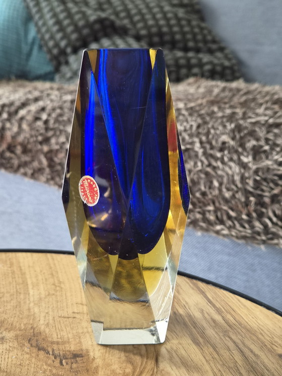 Image 1 of Murano Vases 3-piece Set