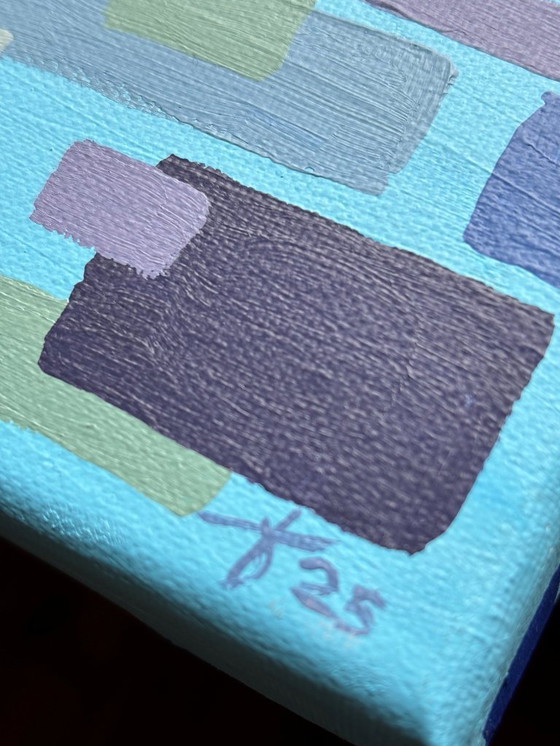 Image 1 of Soon - light on water - stylized impressionist painting