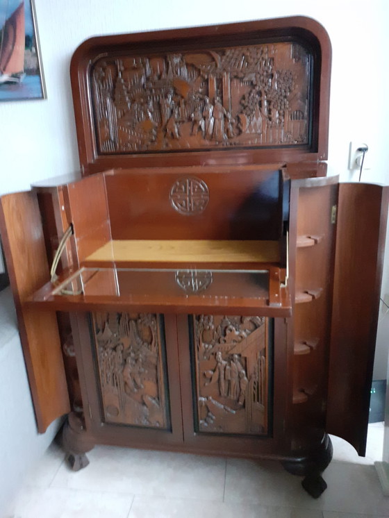 Image 1 of Bar Furniture With Wood Carvings 60th Years