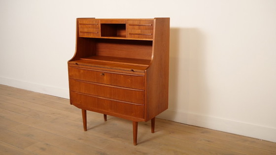Image 1 of Vintage secretary | Teak | 88 cm