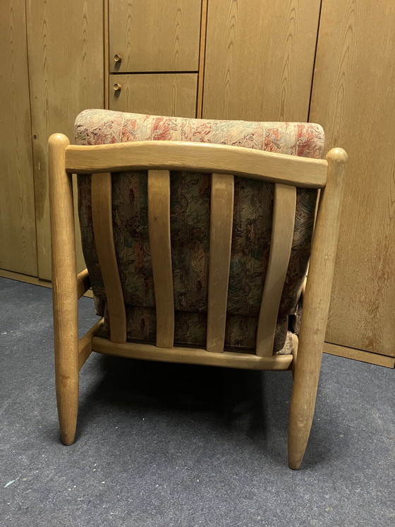 Image 1 of Fauteuil eikenhout vintage - clubzetel - poltrona