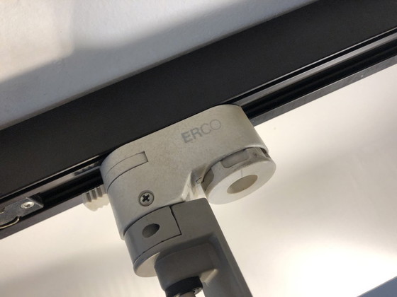 Image 1 of Vintage Ceiling Rail Fixture - Micro Pin Spots - Roger Tallon - Erco - 1975