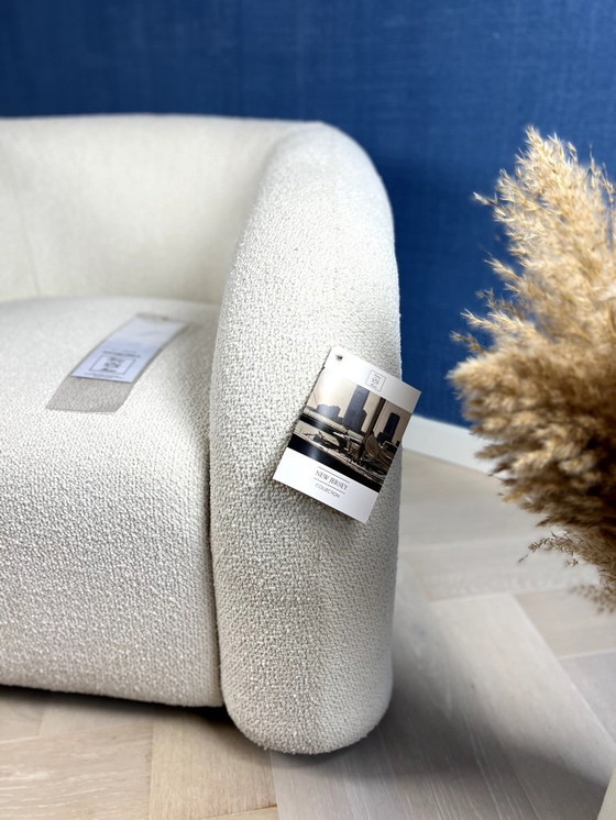 Image 1 of Riviera Maison - Poltrona Vittorio girevole, Semplicemente bianco