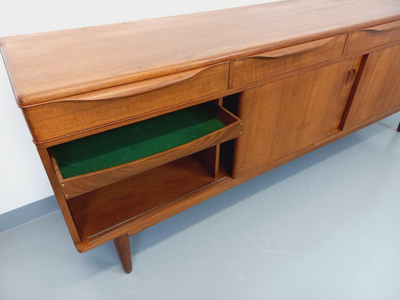 Image 1 of Scandinavian teak sideboard from the 60s by Danish designer Johannes Andersen for Samcom