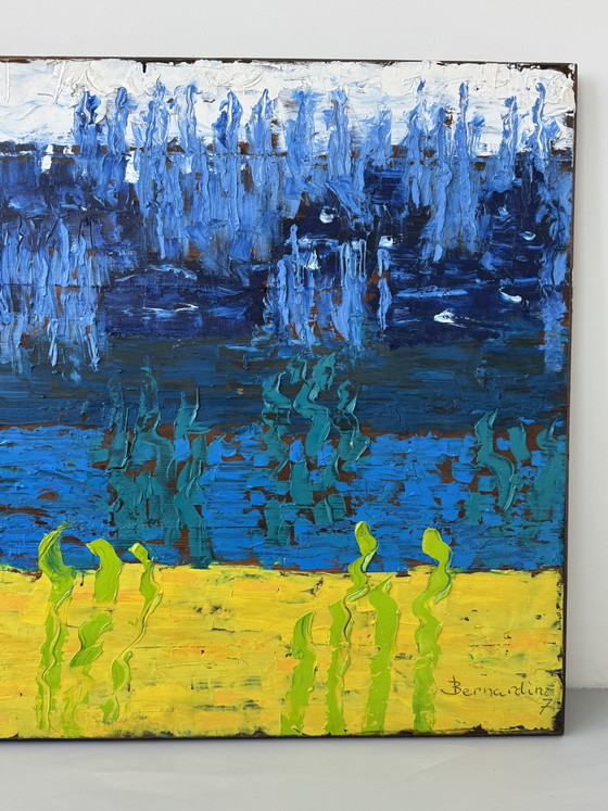 BERNARD DE BAGES / LE MARIN / 130x90cm / T.E.A.B. – Paintings & Drawings, Wood (photo 3 of 5)