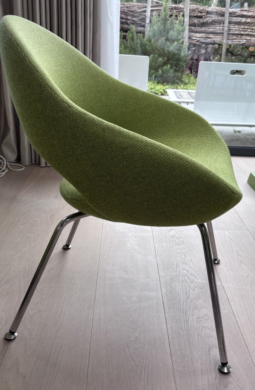 4 sedie da pranzo Artifort Shark verde lime, come nuove.