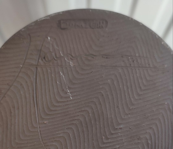 Image 1 of Grand vase en grès signé Hassan Domjean