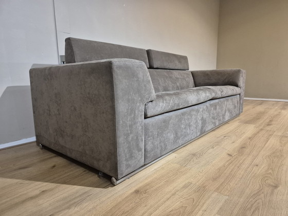 Image 1 of Leolux Howlazy - 3 seater Sofa - Brown - Alcantara -New condition