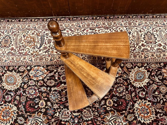 Classic English Library Ladder – Stools, Wood (photo 6 of 6)
