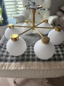 CB2 Lámpara de techo con 6 luces