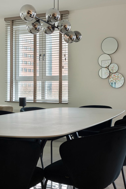 Kas20 Luxury oval Fenix ​​dining table 240x110 cm – Beige Arizona