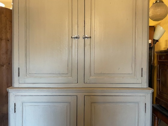 Image 1 of Vitrine haute de cuisine 266 cm, style français