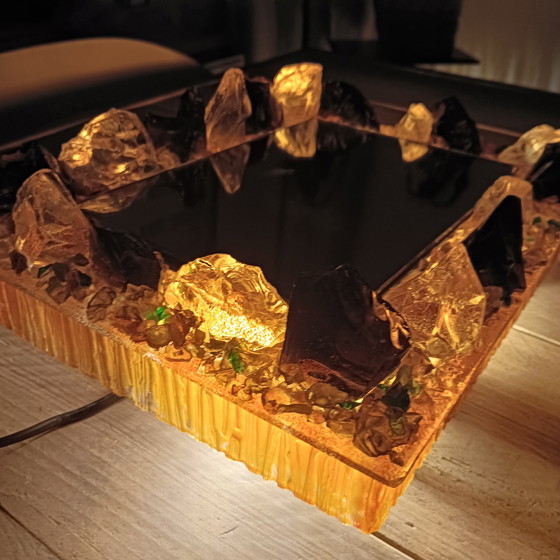 Image 1 of Lampada da parete Cosack Leuchten in vetro cristallo-bronzo