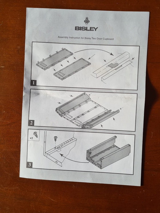 4 armadi da ufficio Bisley in acciaio – Mobili archivio, Metal (photo 7 of 8)