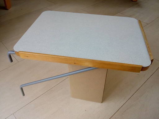 Set of 2 1950s bedside tables / headboard shelves