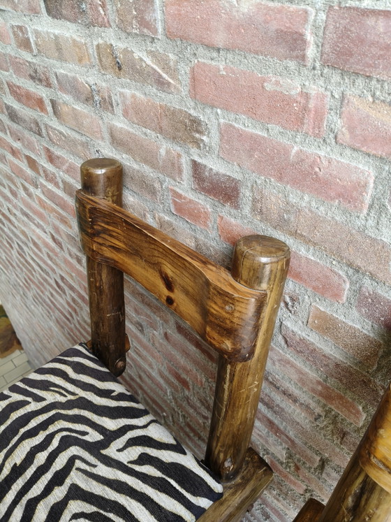 Image 1 of Mid-century modern vintage design brutalist bar stools