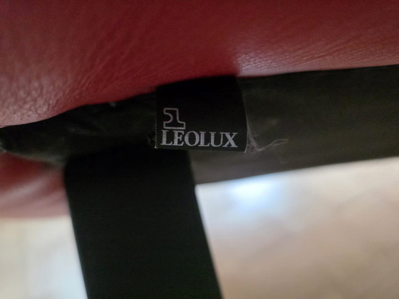 Image 1 of Leolux tango 2 pers pelle rossa