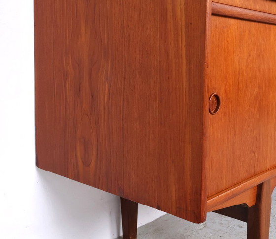 Image 1 of Vintage teak highboard, Denmark 1960s