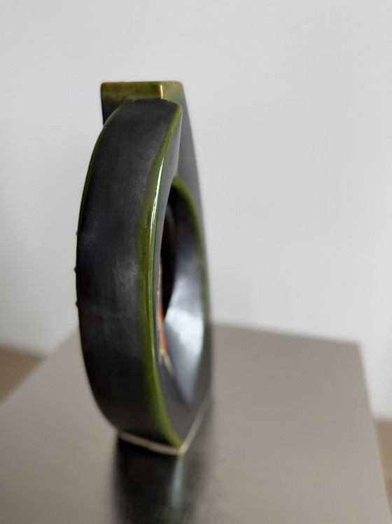 Image 1 of Vase Roberto Rigon pour Bertoncello Ceramiche d'Arte modèle 2/A 