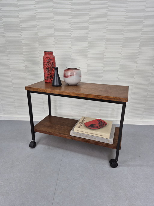 Chariot vintage/meuble audio/barre/meuble TV/table végétale