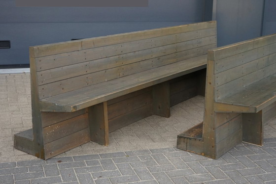 Image 1 of Große Kirchenbank von Dom Hans van der Laan, 1964