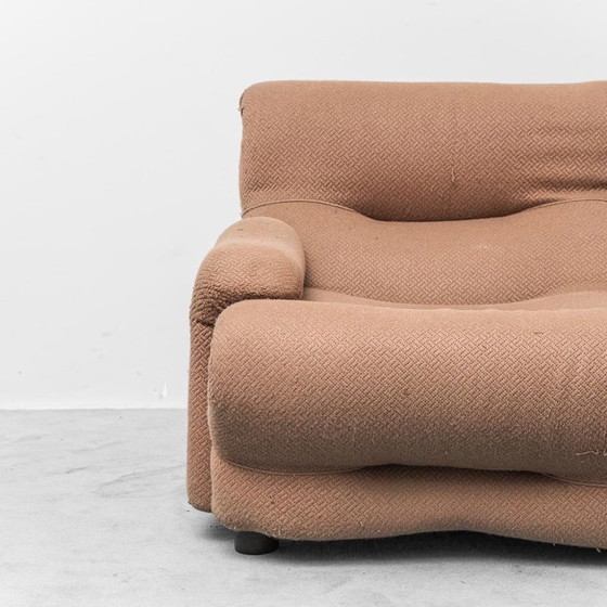 Image 1 of DIVANO COMPONIBILE 3 POSTI VINTAGE REZIA BY EMILIO GUARNACCI PER 1 POSTO MODERNO ANNI '70