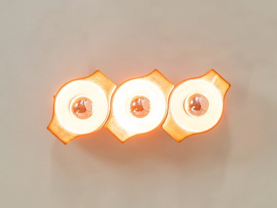 Image 1 of 1970s Space Age Wall Lamp, Cari Zalloni, Leola, Vintage