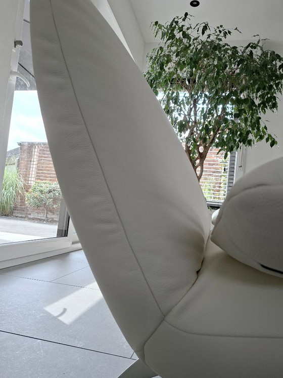Rolf Benz 2 posti + 3 posti pelle rinnovata – Zona salotto, Metallo (photo 20 of 23)