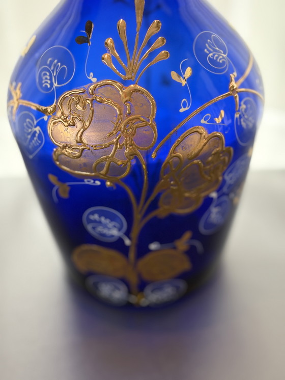 Image 1 of WATERKARAF BLUE GOLD