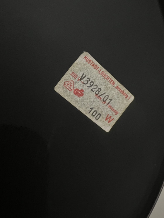 Image 1 of Lampe de bureau vintage Hustadt, grand modèle à capuchon, années 70