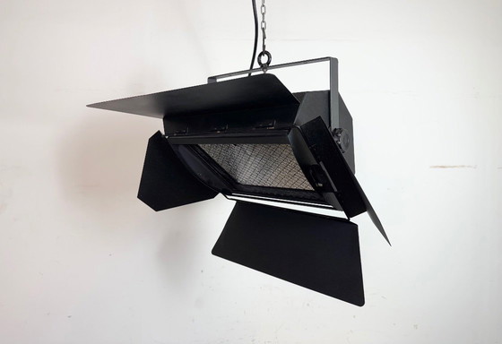 Image 1 of Faretto da teatro nero vintage, anni '90