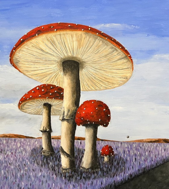 Image 1 of Painting: "A Shadow from Far Away"