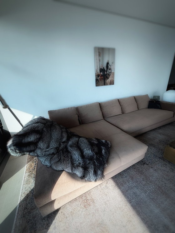 Image 1 of Minotti Hamilton Sofa with Ottoman