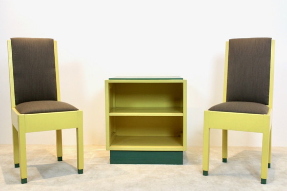 Dutch Modernism Chairs and Cabinet by Jan den Drijver for ‘De Stijl’, Storage cabinet (photo 10 of 10)