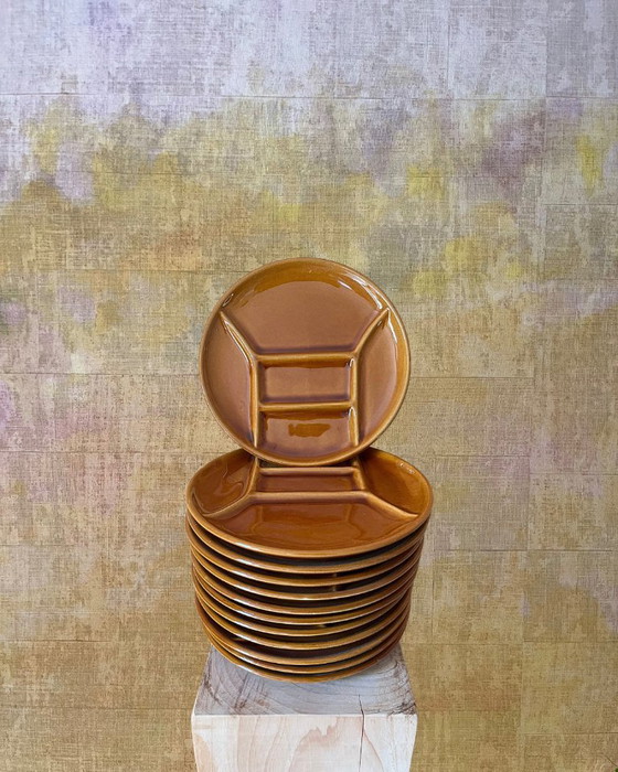 Image 1 of 12 Vintage Staub Fondueborden