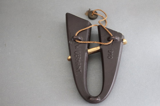 Image 1 of Unusual vintage wall vase, double vase, ceramic from the 1970s