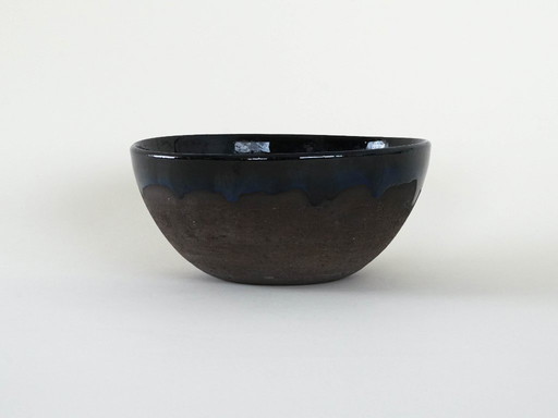 Stoneware bowl, Danish design, 1960s, production: Denmark