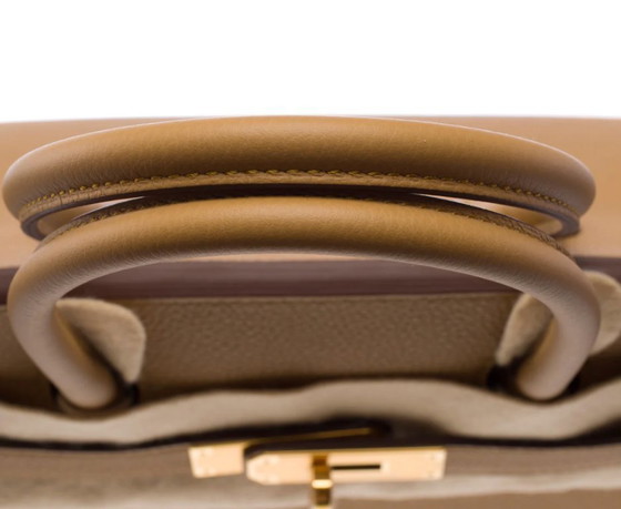 Image 1 of Borsa HERMES Birkin 30 in cuoio Beige - 103465