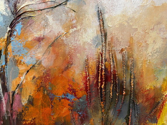 Image 1 of Gemälde Maria de Vries „Blumenfeld“