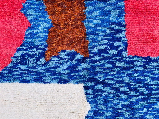 Tapis traditionnel fait main 250cm x 150cm Marocain
