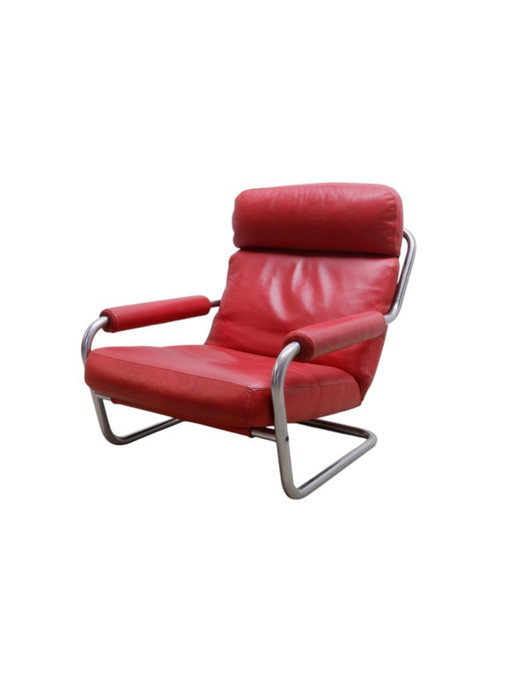 Sillón de cuero Jan Des Bouvrie