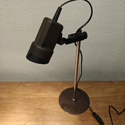 Vintage Industrial Adjustable Desk Lamp – Brown