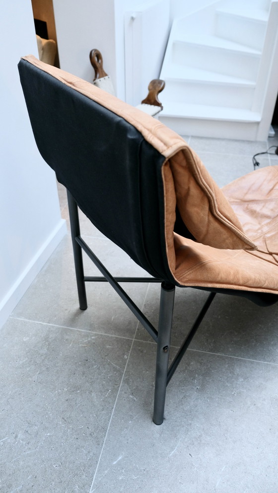 Image 1 of Poltrona lounge in pelle Tord Björklund