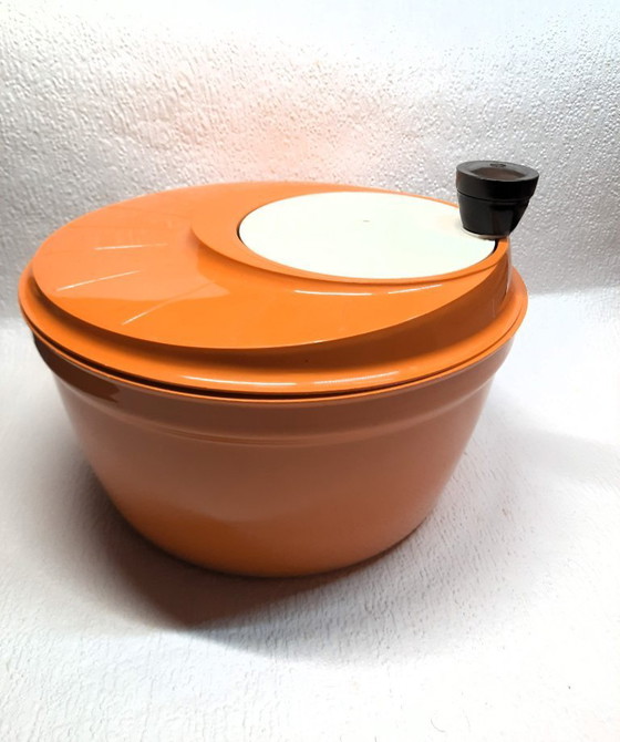 Image 1 of (W010) Moulinex Salad Garland vintage 313.0.00 – Arancione, in ottime condizioni (anni '70)