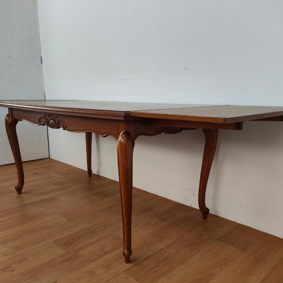 Vintage country dining table. Extendable and dismountable. – Wood (photo 13 of 23)