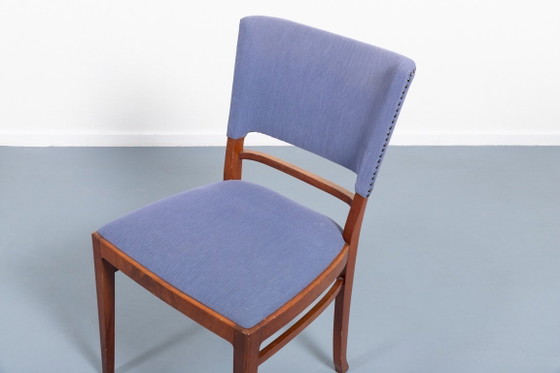 Image 1 of Chaises de salle à manger danoises du milieu du XXe siècle, datant des années 1950