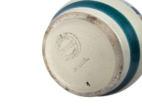 Image 1 of Ceramica Honiton - Devon - 'Eaton' - Made in England - Smalto opaco - Dipinto a mano - Anni '50